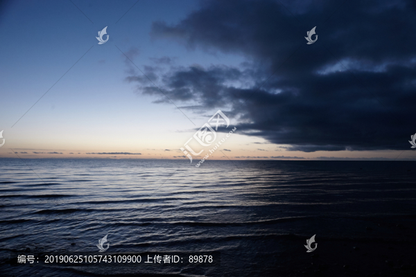 黑馬河日出