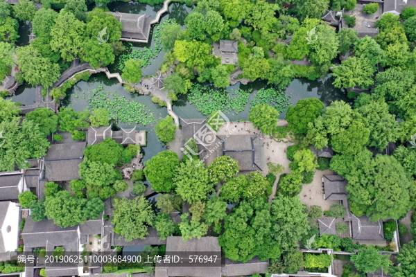 拙政園俯拍
