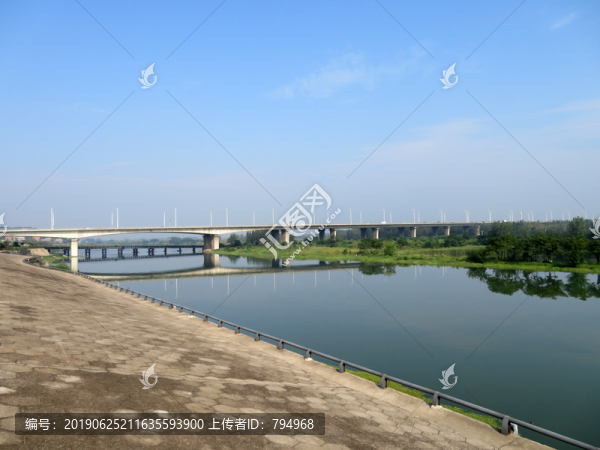 襄陽漢江兩岸風(fēng)光
