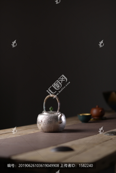 電陶爐茶具銀壺