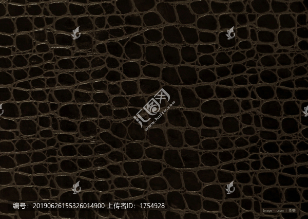 高清黑色鱷魚皮皮紋貼圖