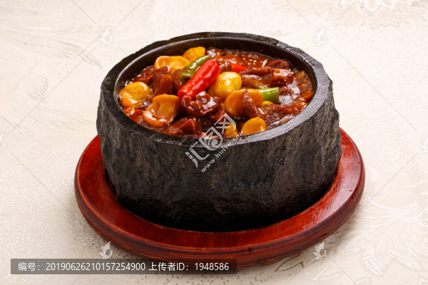 板栗雞煲