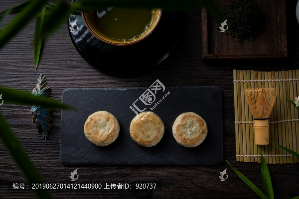 抹茶玫瑰鮮花餅