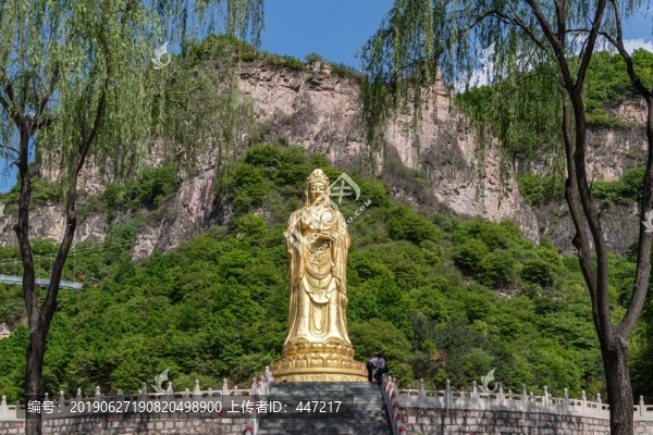 藏山蓮花寺觀音像