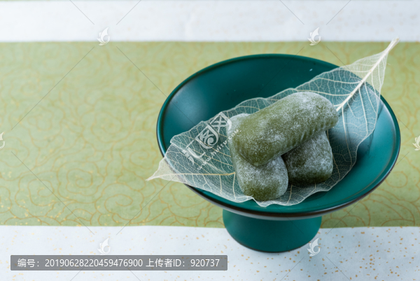 抹茶爆漿麻薯