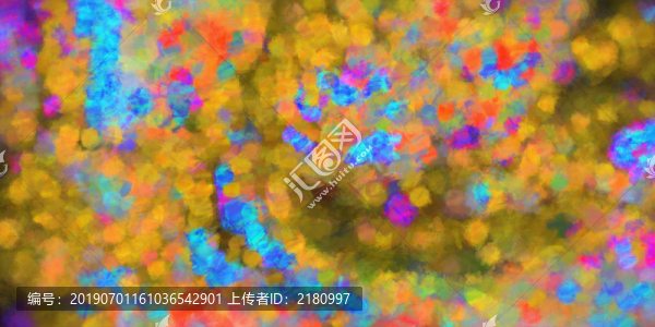 抽象無框畫