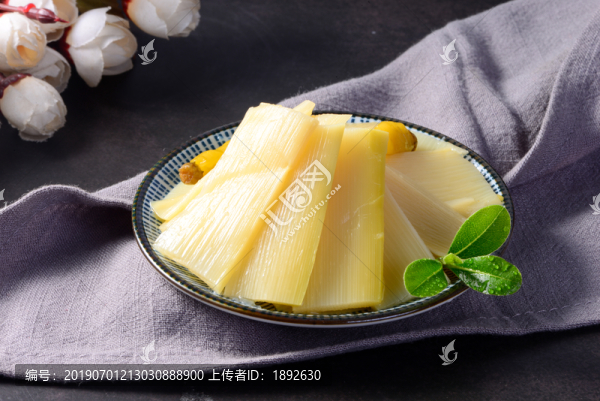 高清泡椒竹筍