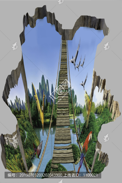 京美視覺原創(chuàng)3D風(fēng)景地面畫