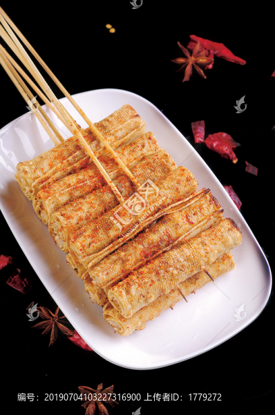 豆皮卷