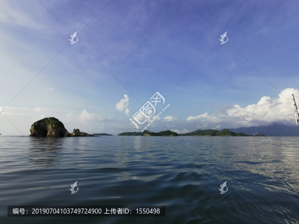 安靜的海