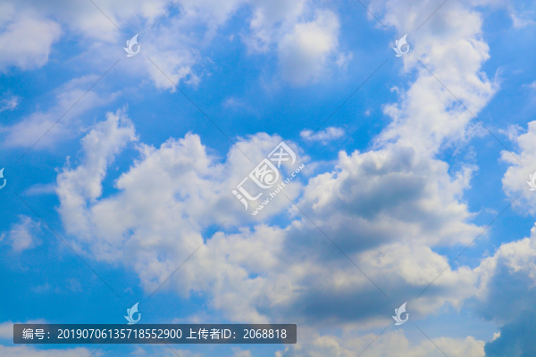 藍天白云