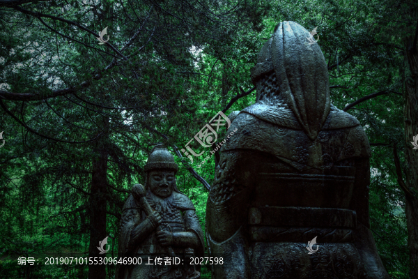 明孝陵石像