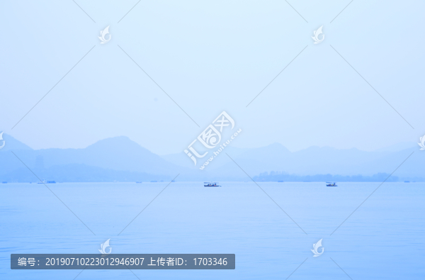 煙雨西湖