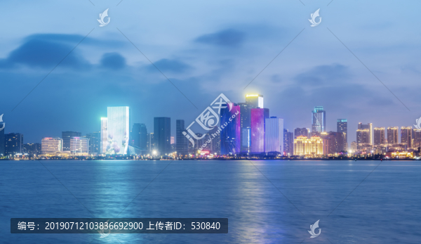 青島唐島灣夜景