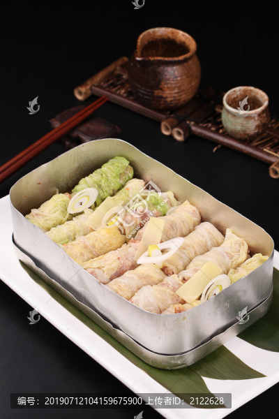 白菜肉卷