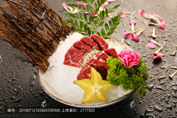 馬肉刺身