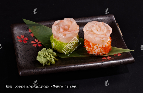花型蝦壽司