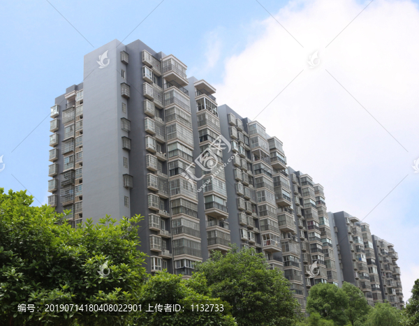 建筑攝影現(xiàn)代化小區(qū)