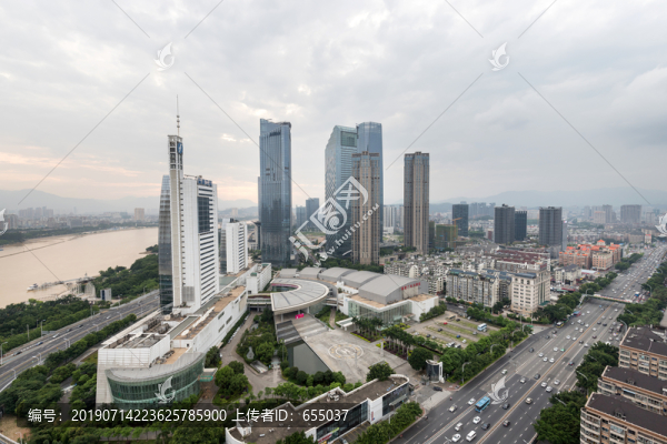 福州市城市全景