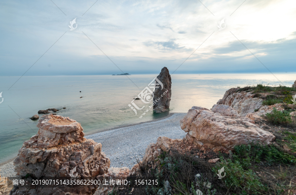 海邊海島漁村風光