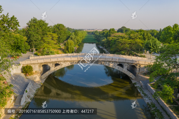 無人機(jī)航拍趙州橋
