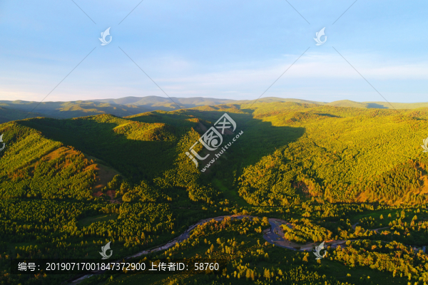 大興安嶺山林風(fēng)景