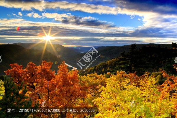 秋季五花山