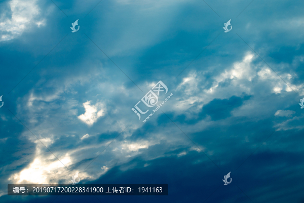 藍天白云