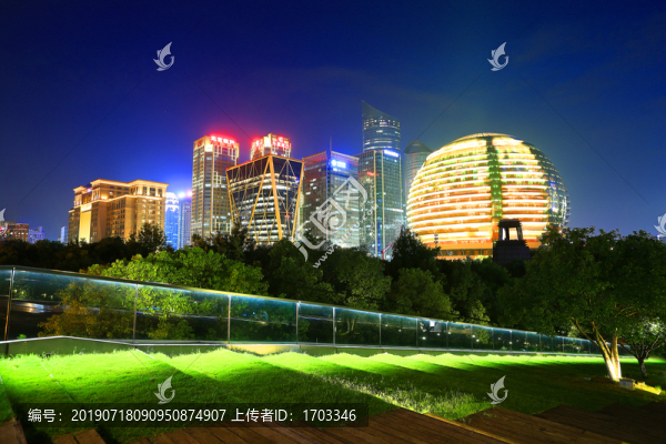 錢江新城夜景