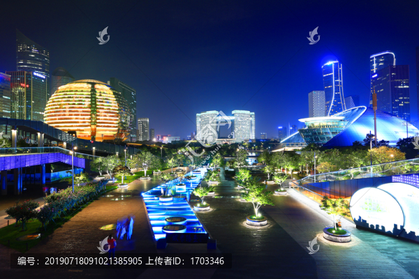 錢江新城夜景
