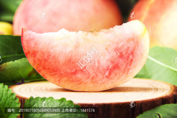 水蜜桃果肉