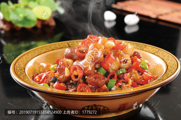 香辣豬手
