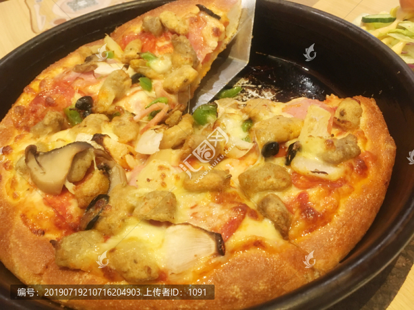 西餐西式美式美食披薩比薩
