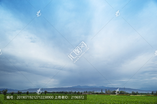 新疆田園風(fēng)光