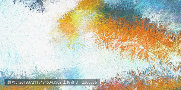 抽象油畫
