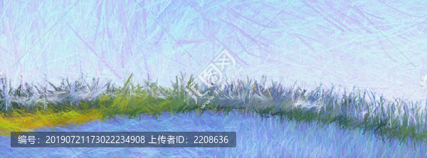 抽象油畫