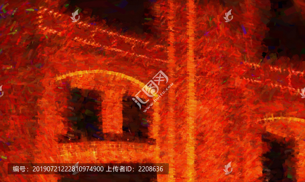 掛畫
