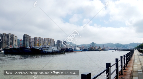 漁港的早晨