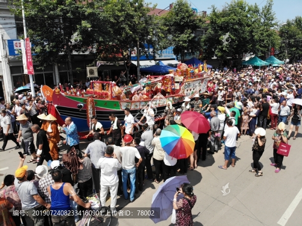臺州椒江葭沚街道五圣殿送大暑