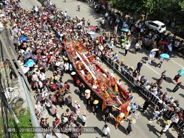 臺州椒江葭沚街道五圣殿送大暑