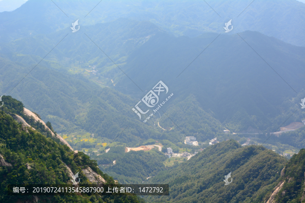 湖北天堂寨國家地質(zhì)公園夏日風(fēng)光