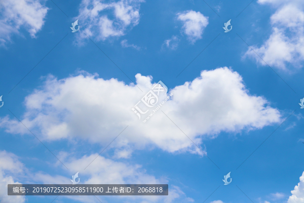 藍天白云