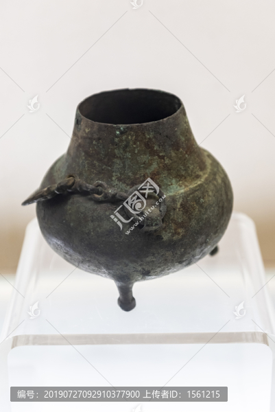 博物館銅提梁壺