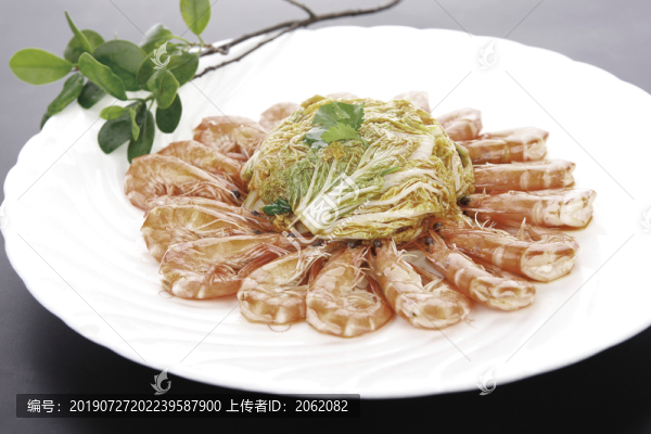 松菜明蝦