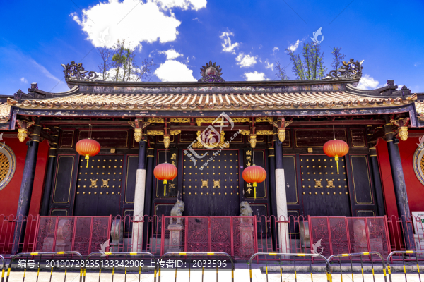 潮州古城開元寺正門建筑