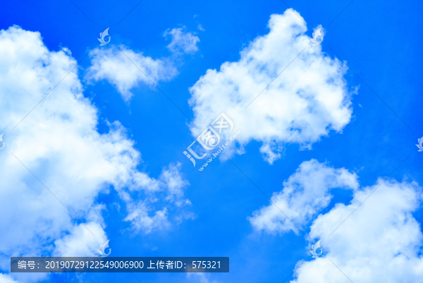 藍天白云
