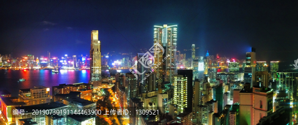 香港尖東夜景
