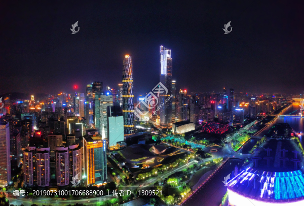 珠江新城夜景