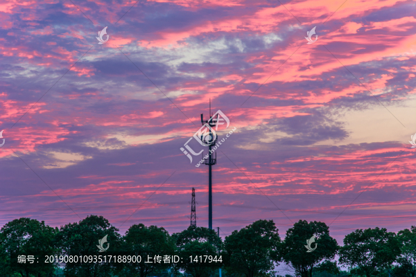 晚霞