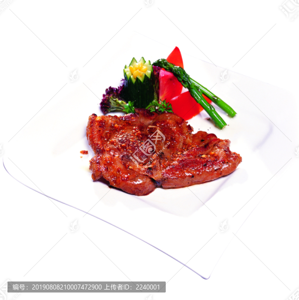 香草燒美國帶骨梅花豬
